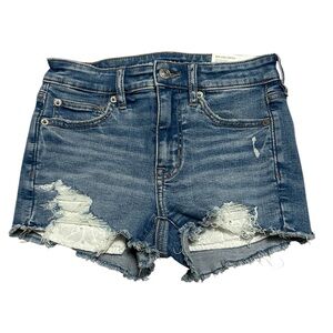Brand New with Tags Women’s Size 00 Next Level Stretch Denim High-Rise Shorts